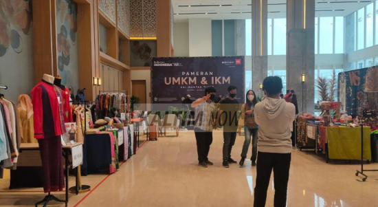 Pameran UMKM dan IKM di Mercure-Ibis Hotel Samarinda.