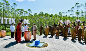 Foto : Titik Nol di IKN Nusantara, Kalimantan Timur. Sumber foto : Istimewa.