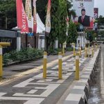 Trotoar di Jalan Kusuma Bangsa, Samarinda.