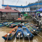 Foto : Sejumlah Kapal Berlabuh di Dermaga Samarinda. Sumber Foto : Pertamina.