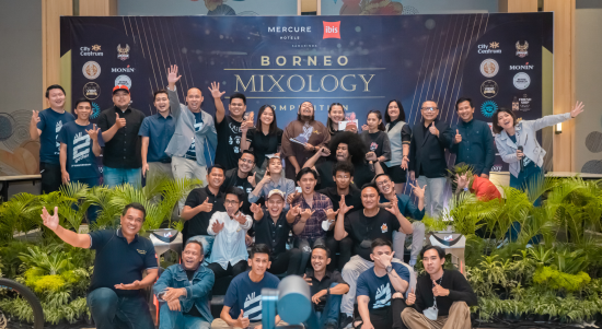 Foto : Borneo Mixology Competition. Sumber : Mercure & ibis Samarinda.