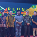 Foto : Reuni Akbar Fatek Unikarta ke 24 dihadiri Bupati Kukar Edi Damansyah. Sumber Foto : Kaltimnow.id.