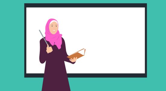 Ilustrasi Guru. Sumber: Pixabay