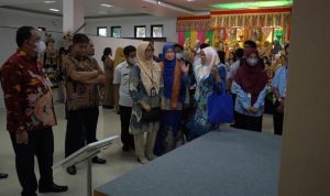 Foto : Pameran Wasrta Borneo di Museum Mulawarman. Sumber Foto : Kaltimnow.id