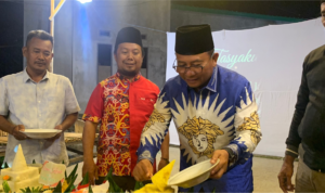 Foto : Saefuddin Zuhri Hadiri Acara Syukuran di RT 26 Kelurahan Lok Bahu. Sumber Foto : Kaltimnow.id