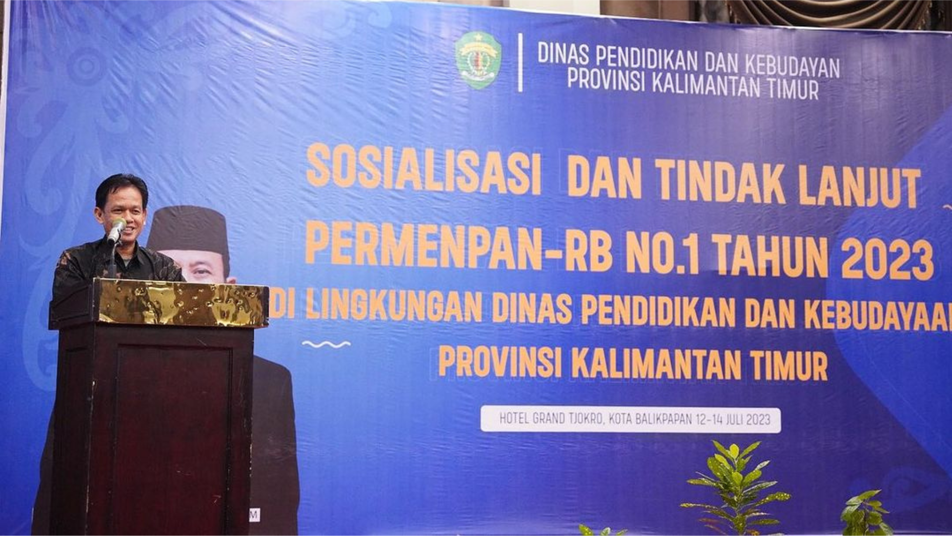 Foto : Kepala bidang pembinaan GTK Disdikbud Kaltim, Armin. Sumber : Kaltimnow.id