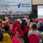 Foto : Sosialisasi Tentang Penggunaan Platform Merdeka Mengajar, di Hotel Horison Sagita Balikpapan. Sumber : Kaltimnow.id Foto : Sosialisasi Tentang Penggunaan Platform Merdeka Mengajar, di Hotel Horison Sagita Balikpapan. Sumber : Kaltimnow.id