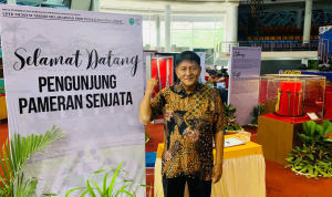 Kepala UPTD Museum Negeri Mulawarman Prov Kaltim, Zularfi.