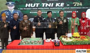 Sekda Kukar Ucapkan Terimakasih Kepada TNI di HUT TNI Ke-78