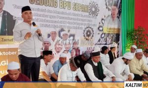 Peringatan Maulid Nabi dan Peresmian BPU Desa Separi Dihadiri Asisten I Kukar