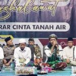 Hadiri Ansor Banser NU Bersholawat, Andi Harun Ajak Warga Jaga Persatuan