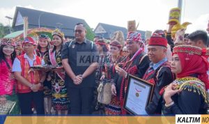 Pecahkan Rekor Muri Penggunaan Anjat Terbanyak Jadi Kado Istimewa HUT Kutai Barat