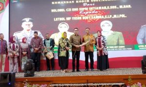 Pisah Sambut Dandin 0901 Samarinda, Andi Harun Sampaikan Selamat Bertugas