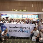 Foto : Nobar Iconnet Samarinda, di XXI Samarinda Square.