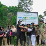 Foto : BRI Menanam Grow & Green dan PKTH Pabangbon Menanam Pohon. Sumber : BRI.
