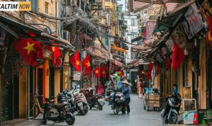 Foto : Jalan Ta Hien. Sumber : Mathieu Arnaudet.