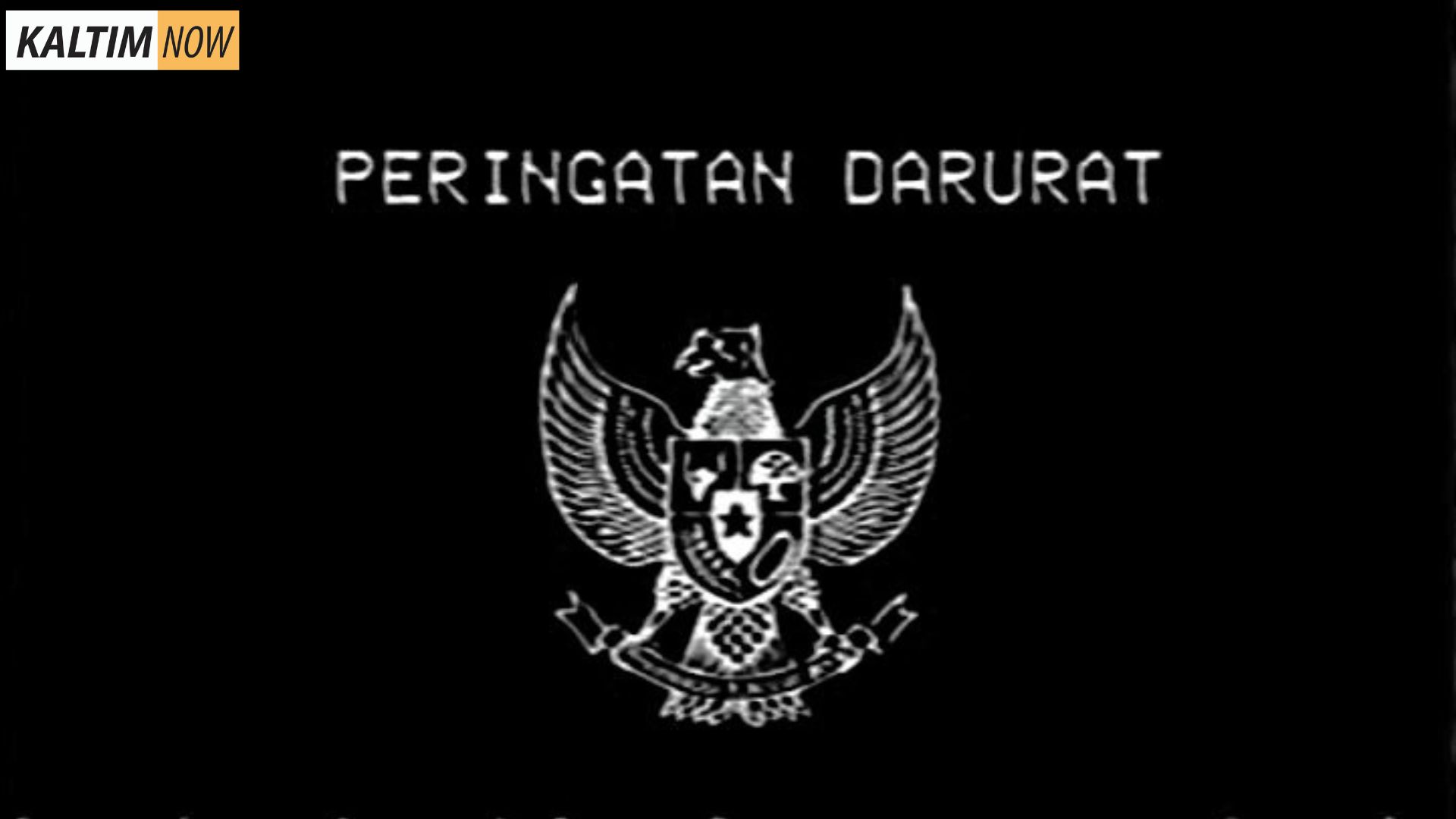 Foto : Peringatan Darurat, Indonesia Gelap. Sumber : X/Twitter.