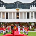 Foto : Upacara 17 Agustus 2024 di IKN. Sumber : Seketariat Negara.
