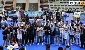 Foto : Kejuaran Wali Kota Cup Samarinda 2025, di GOR Segiri Samarinda. Sumber : Kaltimnow.id