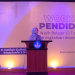 Foto : Ketua Komisi X DPR RI Hetifah Sjaifudian di Aston Samarinda. Sumber Foto : Kaltimnow.id.