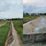 Foto: Drainase di samping Jalan Tol Balikpapan–Samarinda, tepatnya di pintu Manggar, Balikpapan Timur. Sumber: Istimewa.