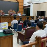 Foto: Sidang lanjutan kasus dugaan pengamanan situs judi online di Kementerian Komunikasi dan Informatika (Kominfo). Sumber: Istimewa.