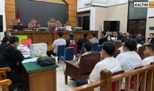 Foto: Sidang lanjutan kasus dugaan pengamanan situs judi online di Kementerian Komunikasi dan Informatika (Kominfo). Sumber: Istimewa.