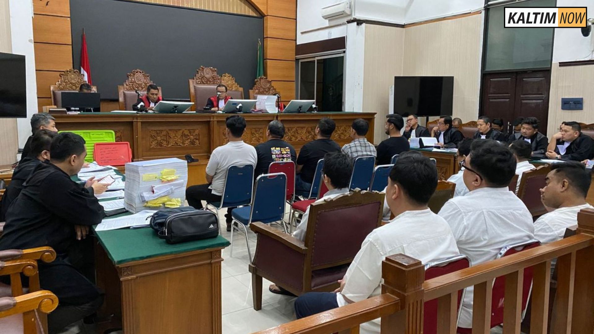 Foto: Sidang lanjutan kasus dugaan pengamanan situs judi online di Kementerian Komunikasi dan Informatika (Kominfo). Sumber: Istimewa.