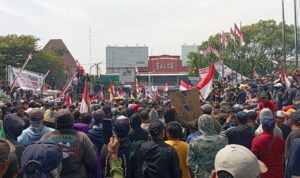 Foto: Aksi demo di Kabupaten Pati. Sumber: Istimewa.