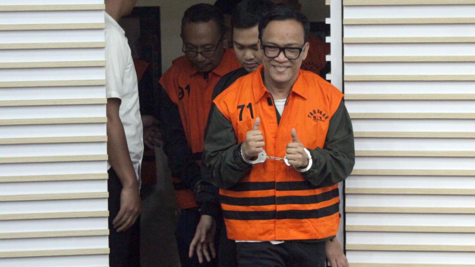 Foto: Wamenaker Immanuel Ebenezer ditangkap oleh KPK. Sumber: Istimewa.