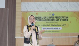 Foto: Ketua Komisi X DPR RI, Hetifah Sjaifudian. Sumber: Kaltimnow.id.