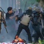 Foto: 211 NGO Dunia Desak Polri Hentikan Kekerasan terhadap Demonstran. Sumber: Istimewa.
