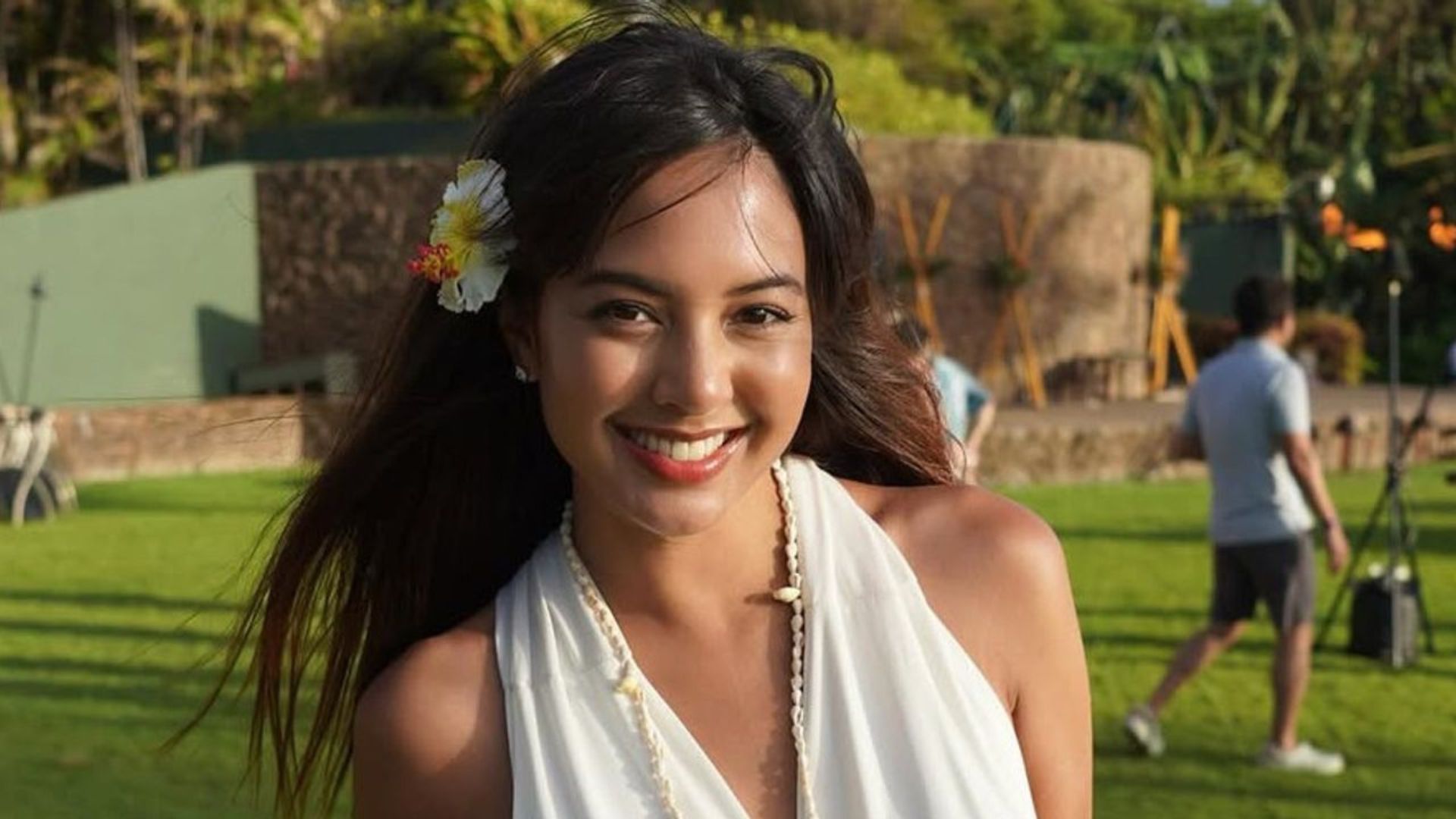 Foto: Aktris Aurelie Moeremans. Sumber: VOI.