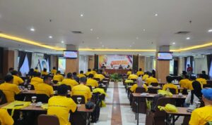 Foto: Pelatihan Wasit Olahraga Panahan yang digelar pada 4–5 Desember 2025 di Hotel Grand Verona Samarinda. Sumber: Istimewa.