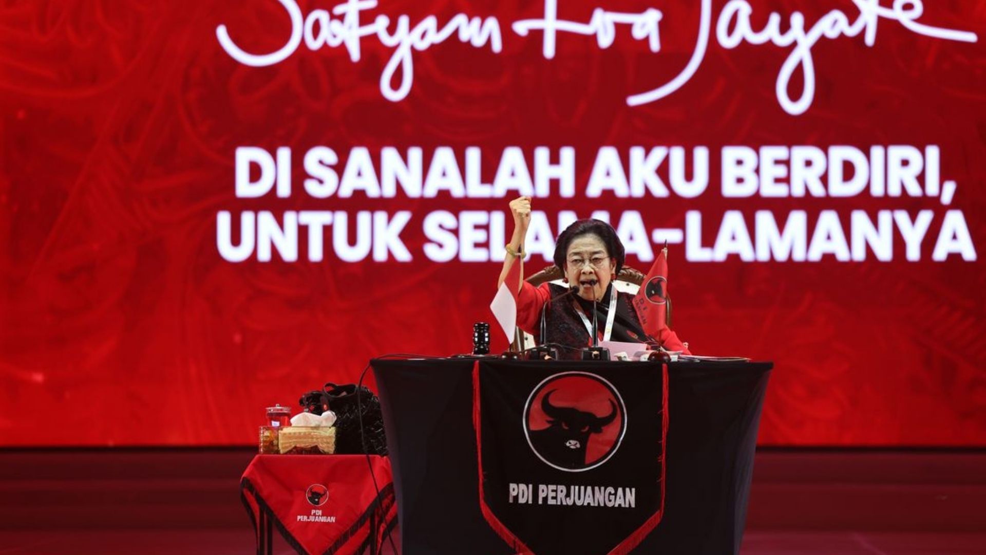 Foto: Ketua Umum PDI Perjuangan Megawati Soekarnoputri. Sumber: Istimewa.
