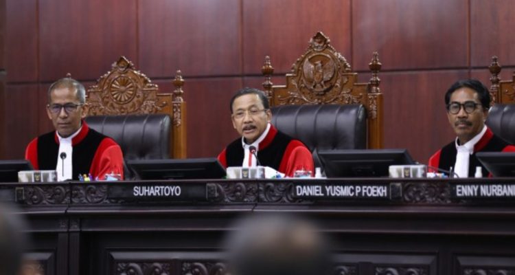 Foto: MK Tunda Sidang Uji Materi UU Penanggulangan Bencana hingga 26 Februari 2026. Sumber: MK.