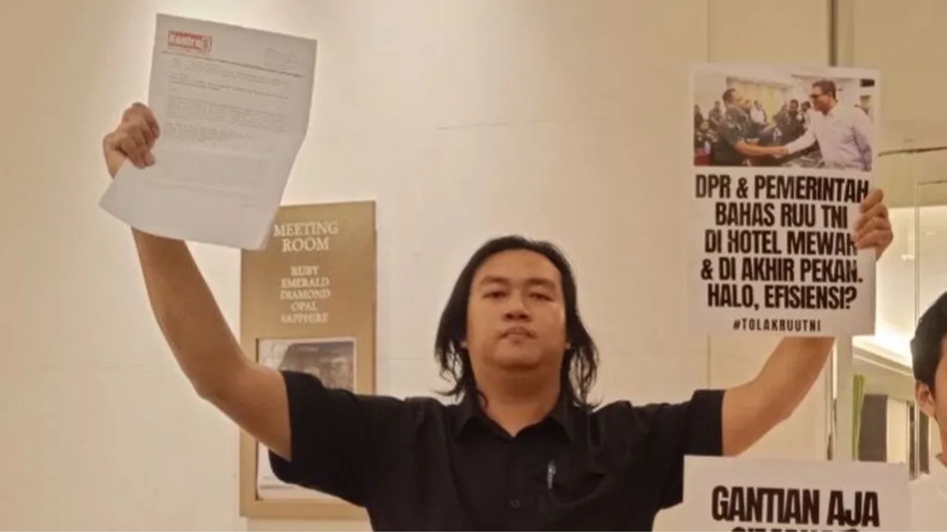 Foto: Wakil Koordinator Komisi untuk Orang Hilang dan Korban Tindak Kekerasan (KontraS), Andrie Yunus. Sumber: Istimewa.