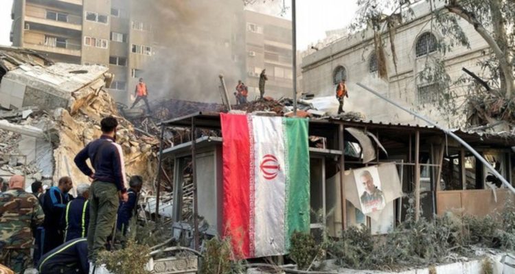 Foto: Imbas serangan rudal oleh Israel ke Iran. Sumber: Istimewa.