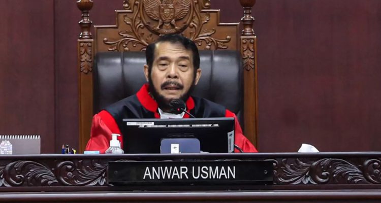 Foto: Hakim Mahkamah Konstitusi Republik Indonesia, Anwar Usman. Sumber: Istimewa.