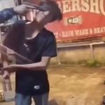 Foto: Prajurit TNI AD Diduga Aniaya Sopir Taksi Online di Tangsel. Sumber: Istimewa.