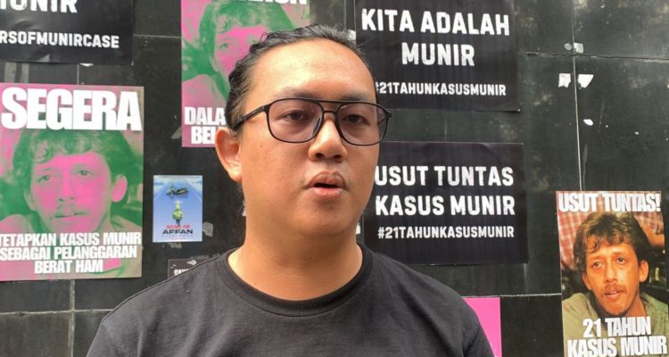 Foto: Aktivis KontraS Andrie Yunus. Sumber: Istimewa.