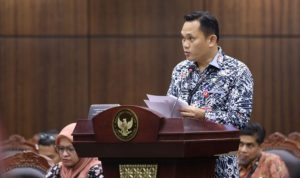 Foto: Cheka Virgowansyah dalam sidang lanjutan di MK. Sumber: MK.