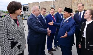 Foto: Kunjungan Presiden Indonesia ke 8, Prabowo Subianto di St. Petersburg, pada Rabu, 18 Juni 2025. Sumber: Istimewa.