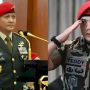 Foto: Panglima Kopassus, Djon Afriandi dan Sekretaris Kabinet Teddy Indra Wijaya. Sumber: Istimewa.