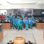 Foto: Kunjungan peserta didik ke pameran di UPTD Museum Negeri Mulawarman di Ruang Aula Gedung A. Sumber: Istimewa.