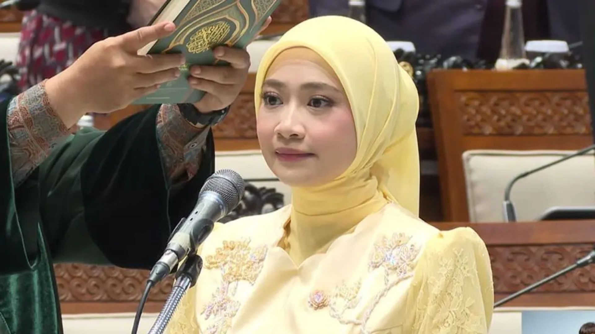Foto: Adela Kanasya Adies, putri dari hakim Mahkamah Konstitusi (MK) Adies Kadir. Sumber: istimewa.