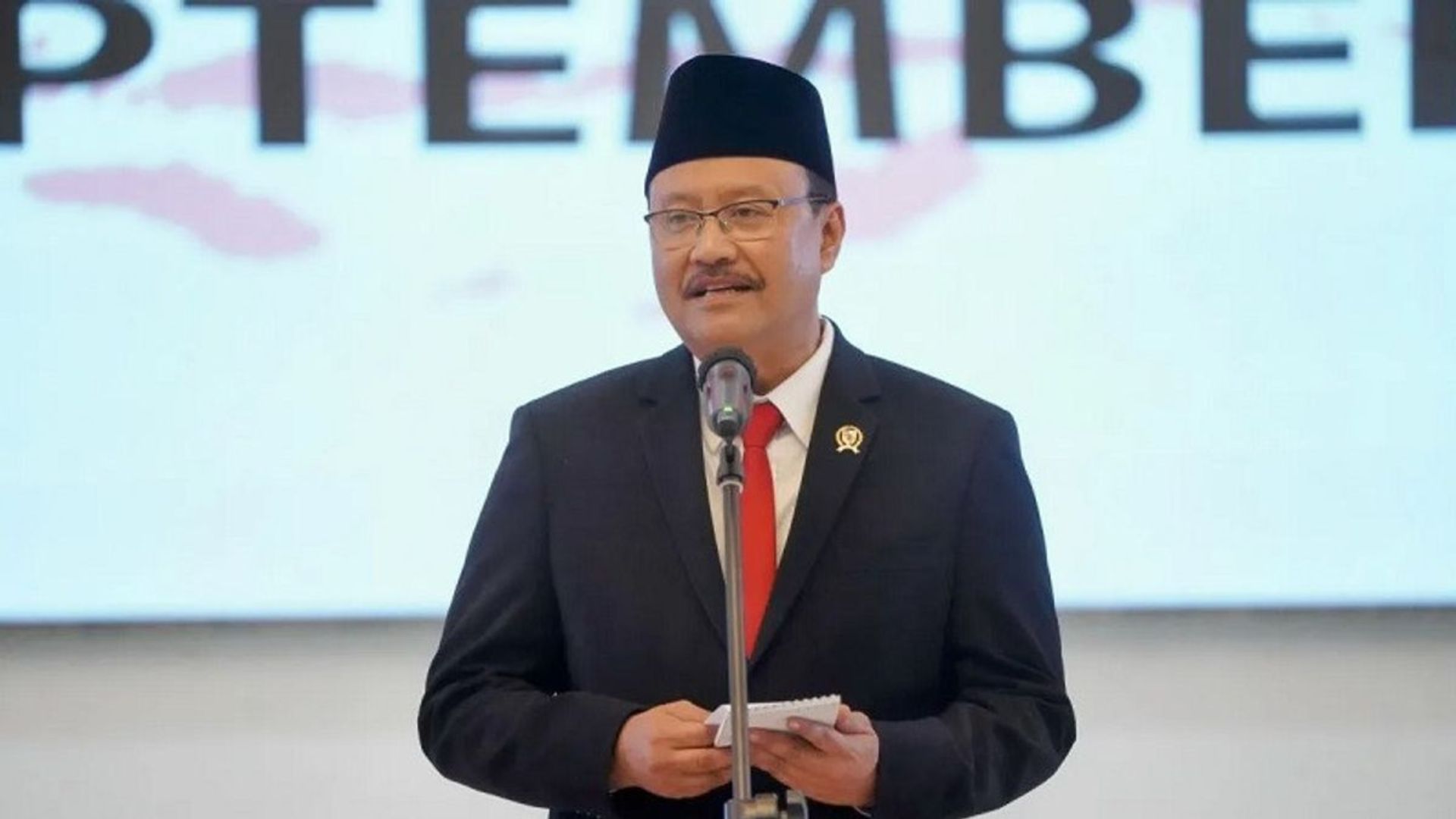 Foto: Menteri Sosial Saifullah Yusuf atau Gus Ipul. Sumber: Istimewa.