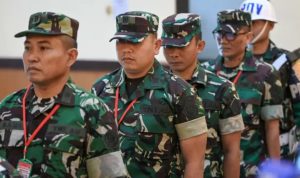 Foto: Empat anggota Detasemen Markas BAIS TNI melakukan penyiraman air keras terhadap aktivis KontraS. Sumber: Istimewa.