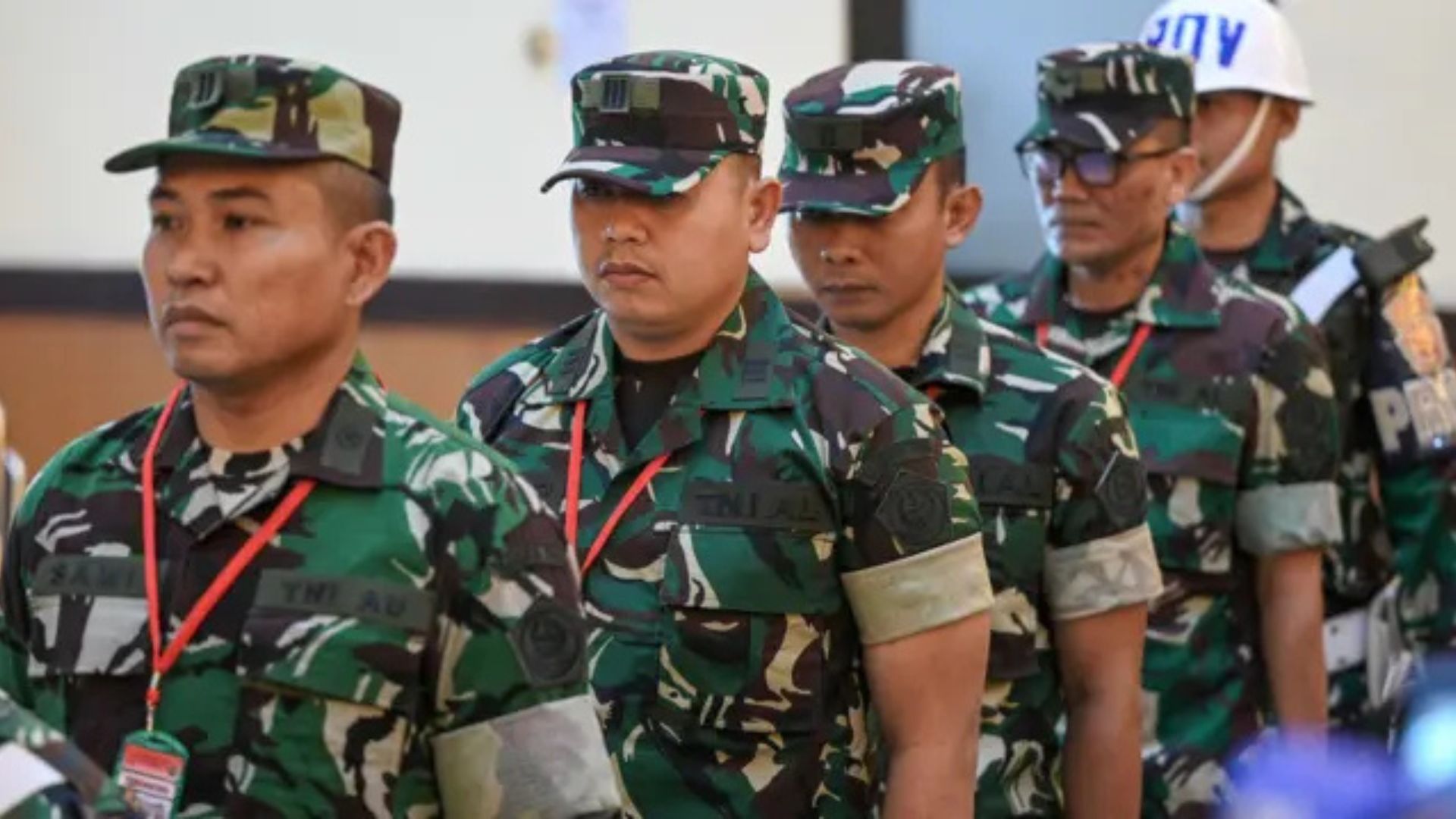 Foto: Empat anggota Detasemen Markas BAIS TNI melakukan penyiraman air keras terhadap aktivis KontraS. Sumber: Istimewa.