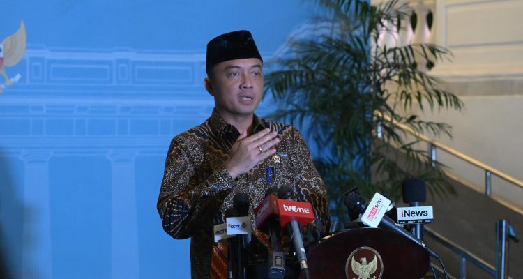 Foto: Menteri Sekretaris Negara (Mensesneg), Prasetyo Hadi. Sumber: Mensesneg.